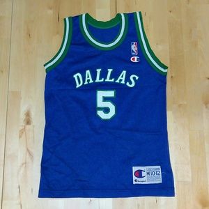 90's Jason Kidd Dallas Mavericks Champion Jersey